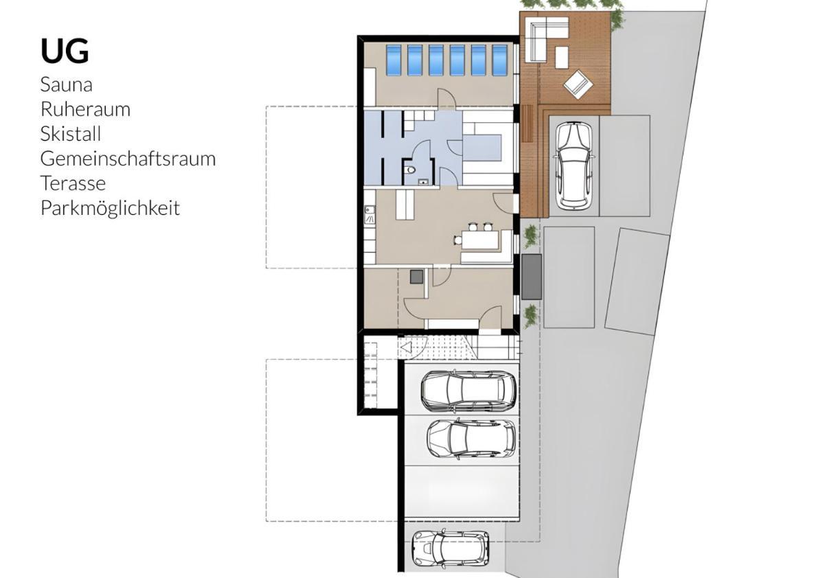 Pluenggas Chalets 加舒恩 外观 照片